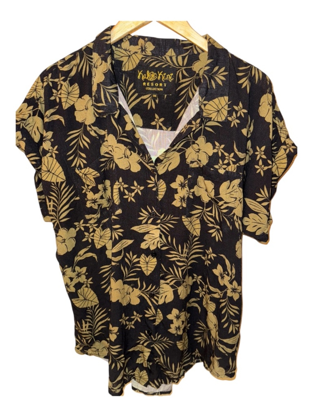 Kalo Kini Kalokini Hawaii Hawaiian Shirt XXL